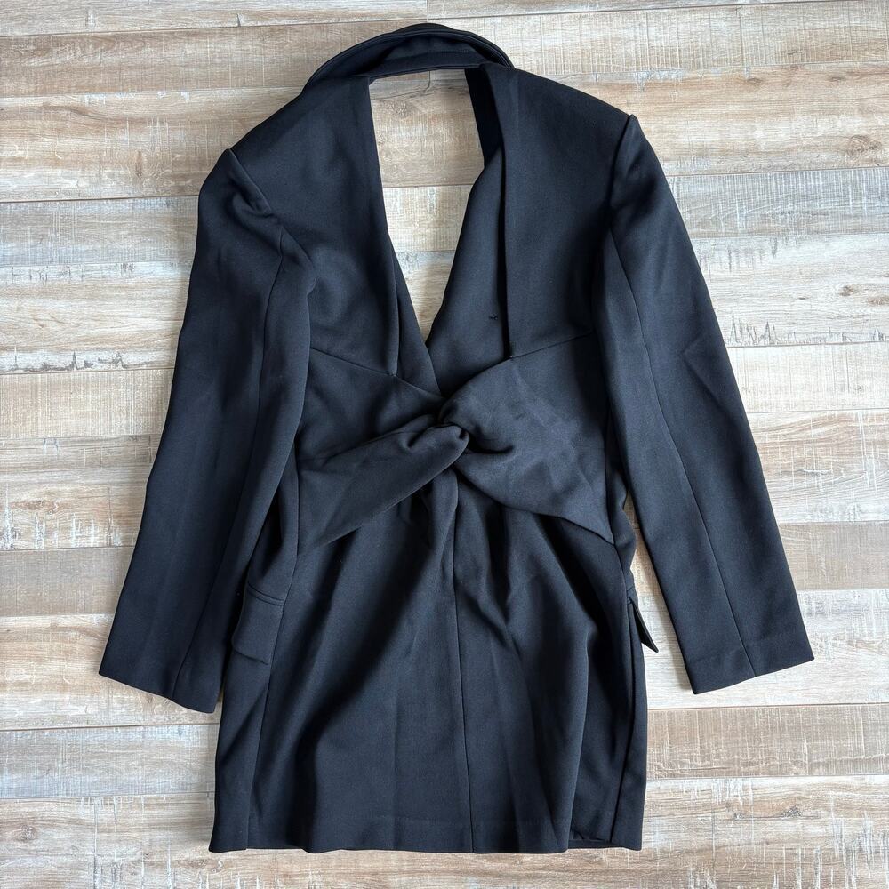 Misha Perle Black Blazer Dress Size M - Picture 8 of 8